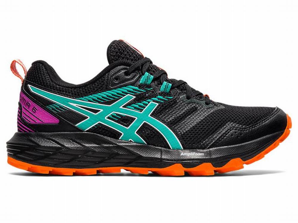 Asics GEL-SONOMA 6 Women\'s Trail Running Shoes Black | IPX586749