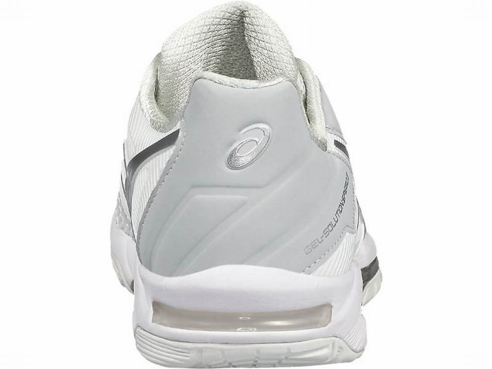 Asics GEL-Solution Speed 3 Women's Tennis Shoes White / Silver | NKT305192