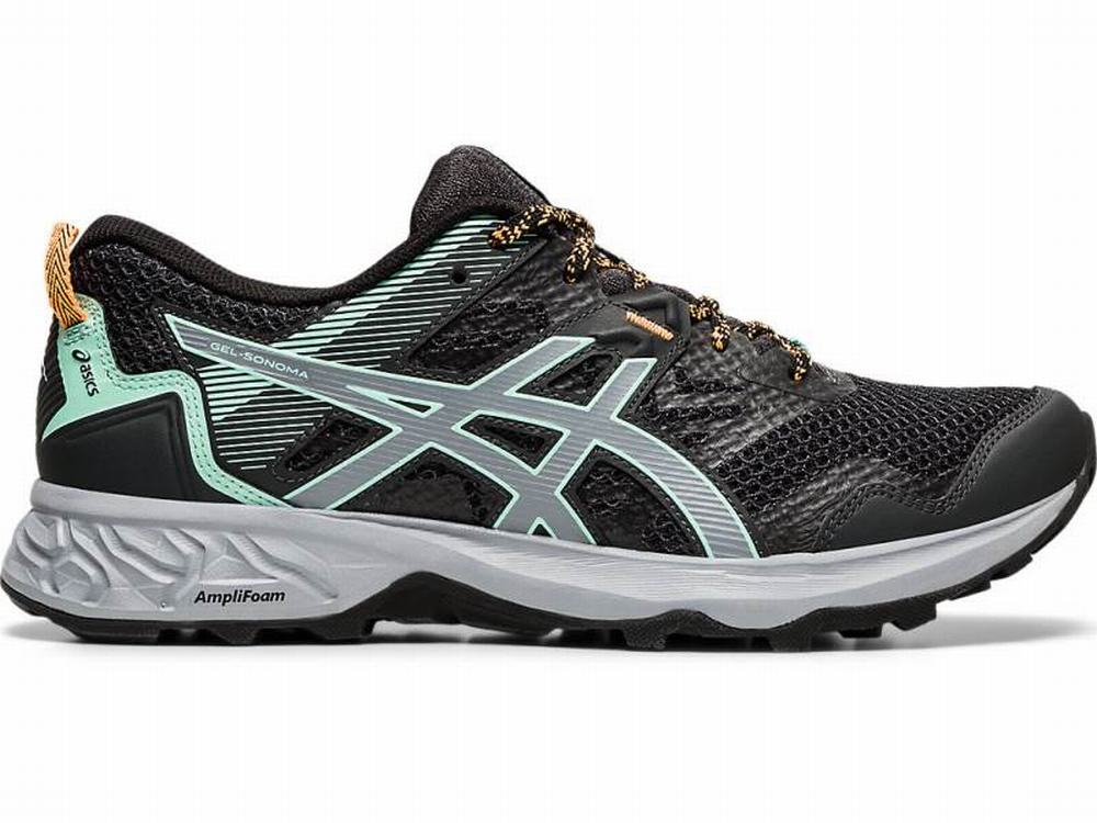 Asics GEL-Sonoma 5 Women\'s Trail Running Shoes Grey | ZRT538062