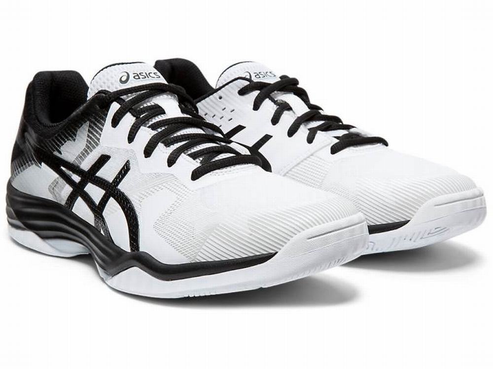 Asics GEL-TACTIC 2 Men's Volleyball Shoes Black / White | XID732461