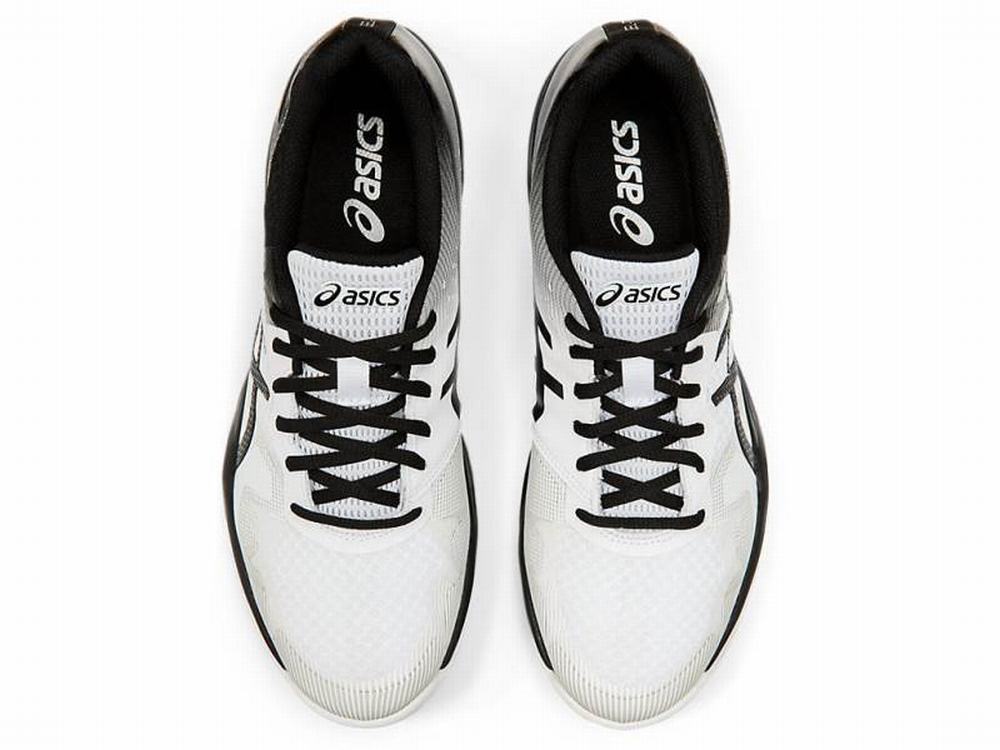 Asics GEL-TACTIC 2 Men's Volleyball Shoes Black / White | XID732461