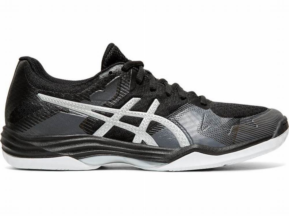 Asics GEL-TACTIC 2 Women's Sneakers Black / Silver | MHQ431870