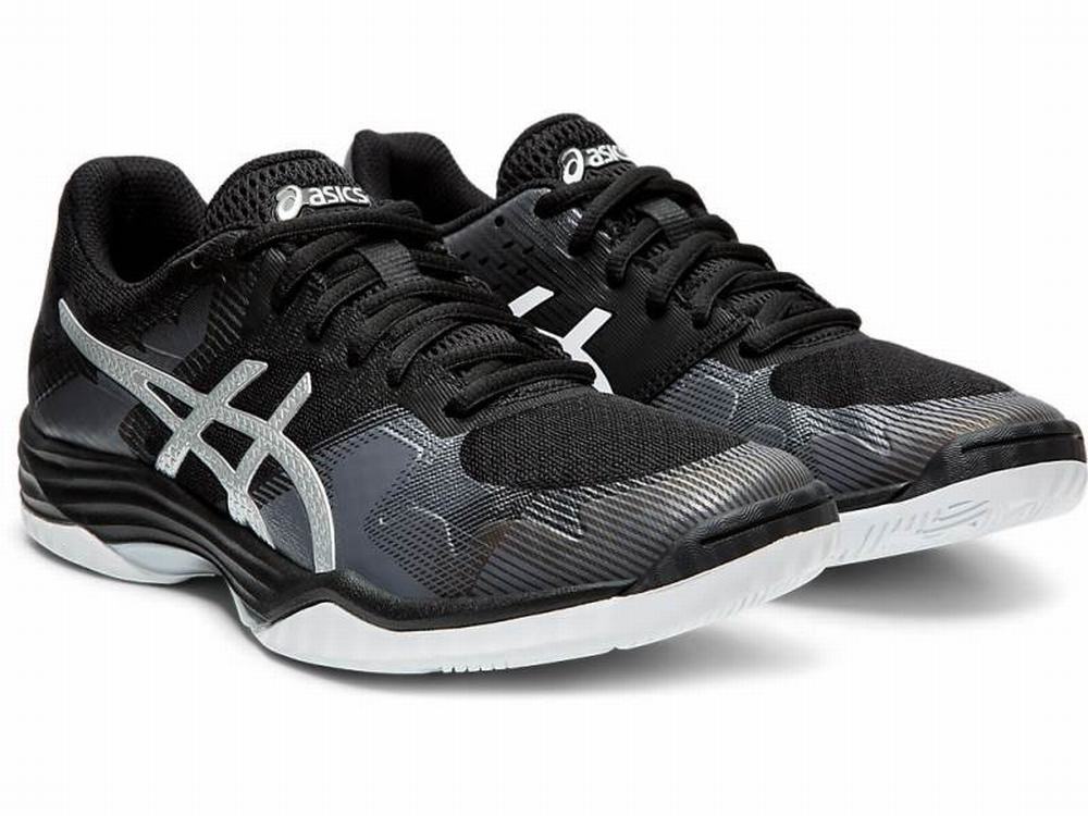 Asics GEL-TACTIC 2 Women's Sneakers Black / Silver | MHQ431870