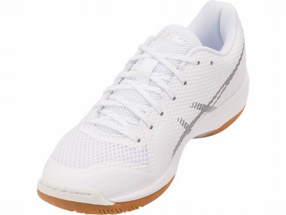 Asics GEL-TACTIC 2 Women's Sneakers White / Silver | VLN375896