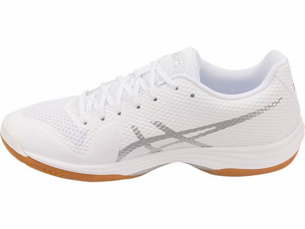 Asics GEL-TACTIC 2 Women's Sneakers White / Silver | VLN375896