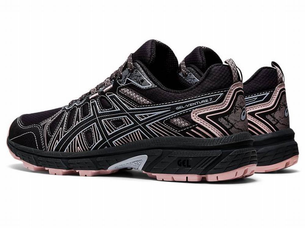 Asics GEL-VENTURE 7 Women's Trail Running Shoes Deep Grey / Black | OCK923087