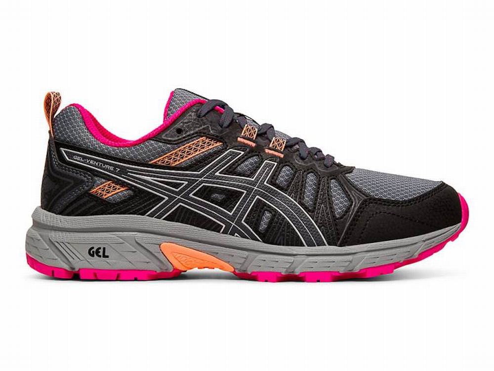 Asics GEL-VENTURE 7 Women's Trail Running Shoes Silver / Grey | TIR713580