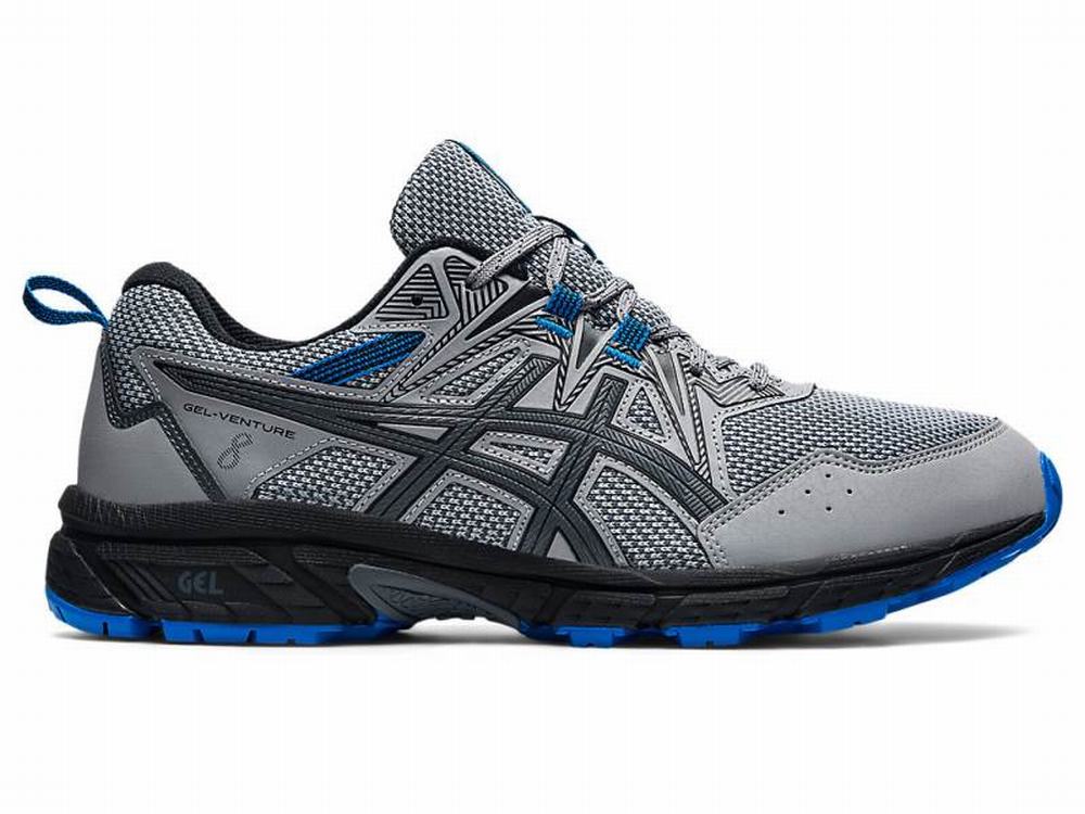 Asics GEL-VENTURE 8 Men\'s Trail Running Shoes Blue | WNV253864