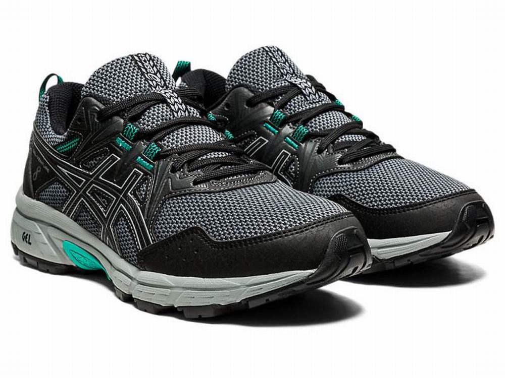 Asics GEL-VENTURE 8 Women's Trail Running Shoes Black | EPZ623709