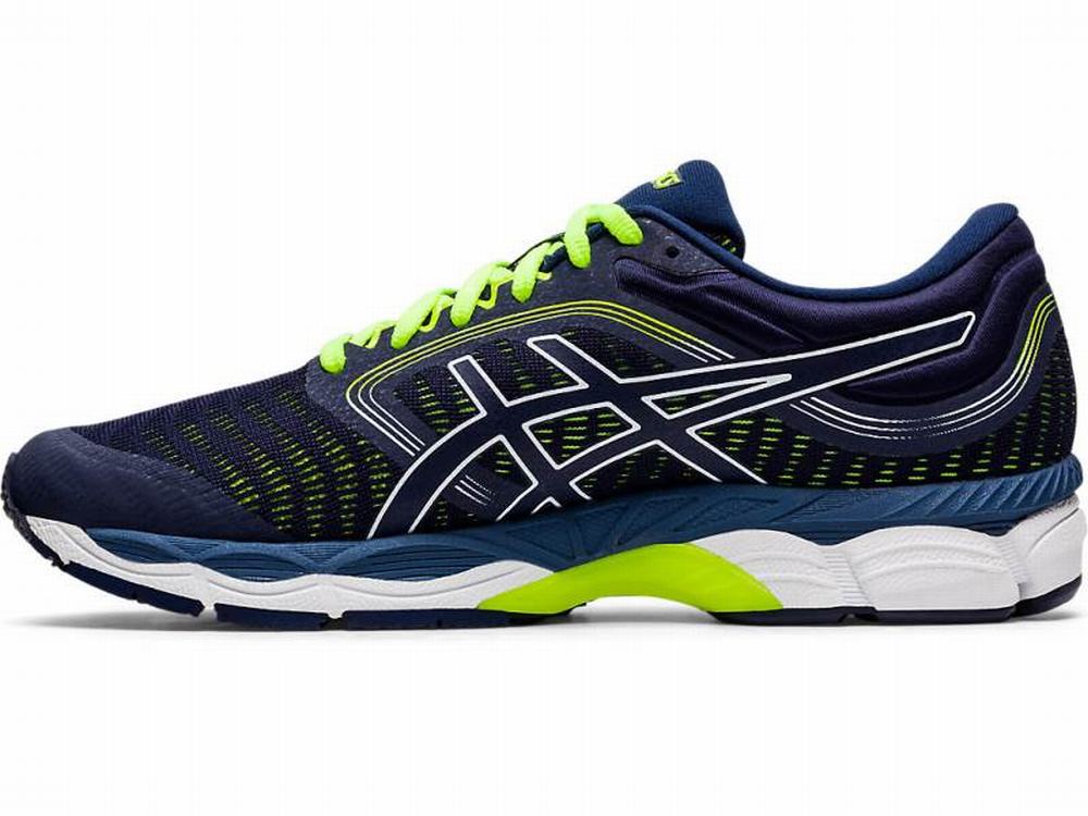 Asics GEL-ZIRUSS 3 Men's Running Shoes Navy / Yellow | SHA745920