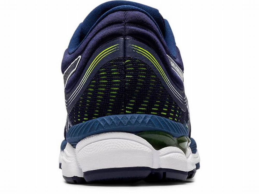 Asics GEL-ZIRUSS 3 Men's Running Shoes Navy / Yellow | SHA745920