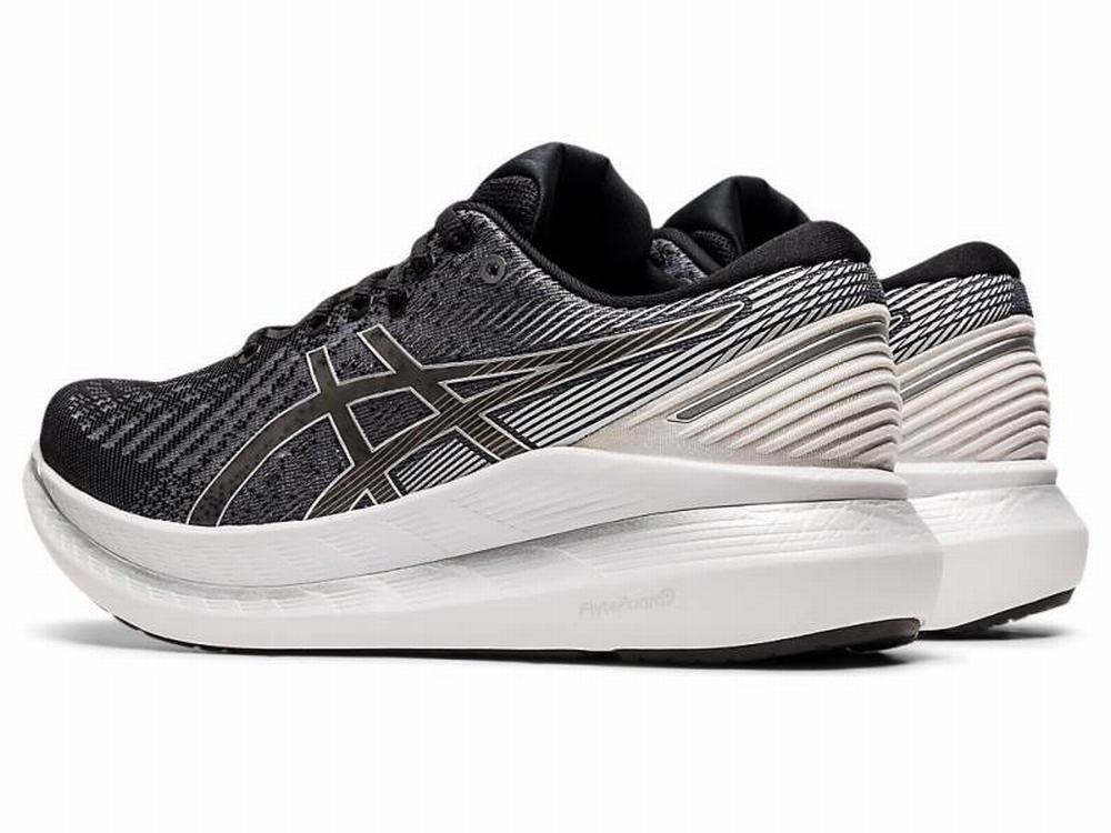 Asics GLIDERIDE 2 (D) Women's Running Shoes Black / White | XKV947023