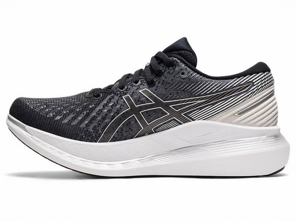 Asics GLIDERIDE 2 (D) Women's Running Shoes Black / White | XKV947023