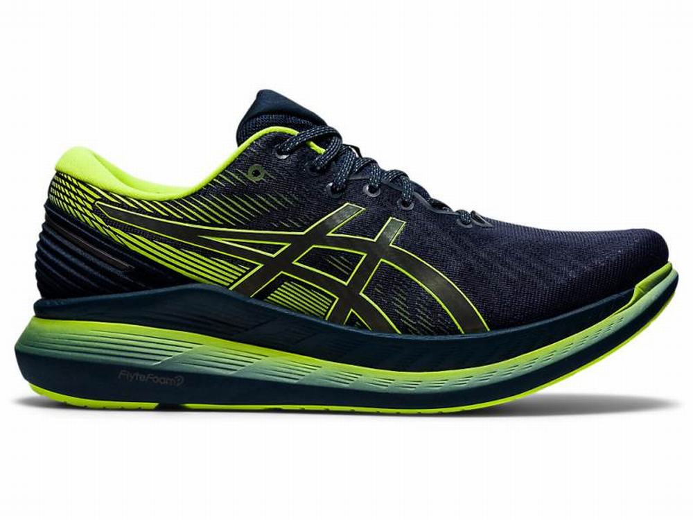 Asics GLIDERIDE 2 LITE-SHOW Men's Running Shoes Blue | WUM347862