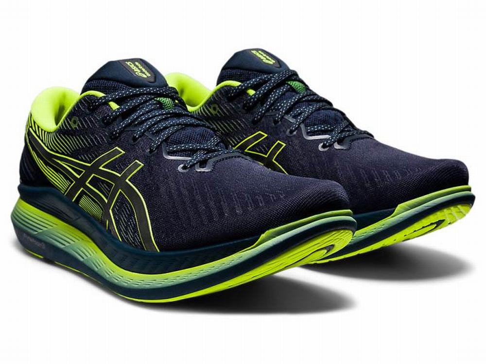 Asics GLIDERIDE 2 LITE-SHOW Men's Running Shoes Blue | WUM347862