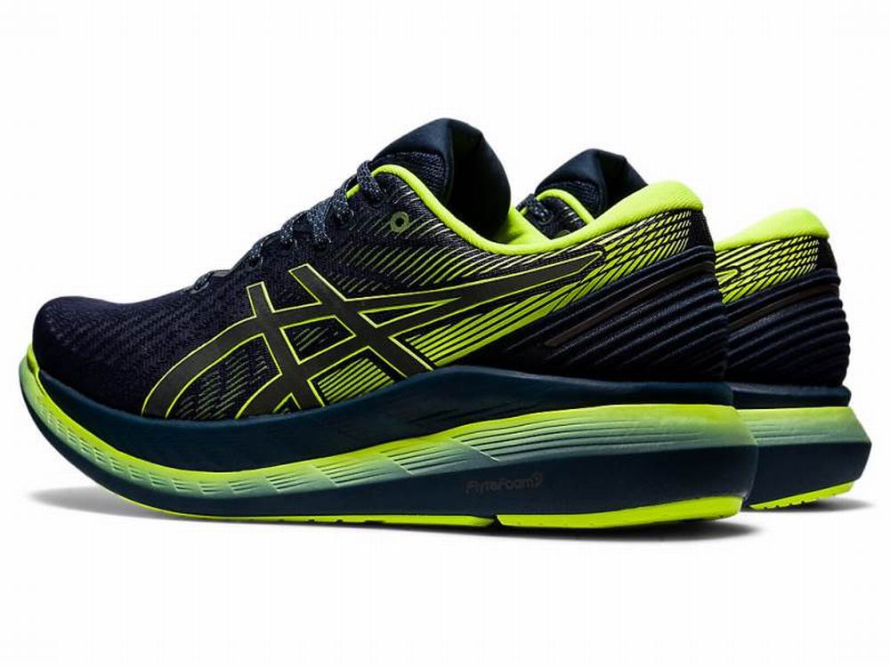 Asics GLIDERIDE 2 LITE-SHOW Men's Running Shoes Blue | WUM347862