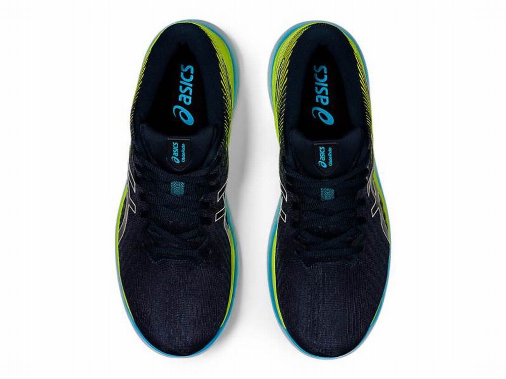 Asics GLIDERIDE 2 Men's Running Shoes Blue / Green | FDO215879