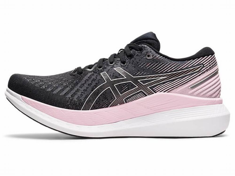 Asics GLIDERIDE 2 Women's Running Shoes Black / Pink | IWZ058793