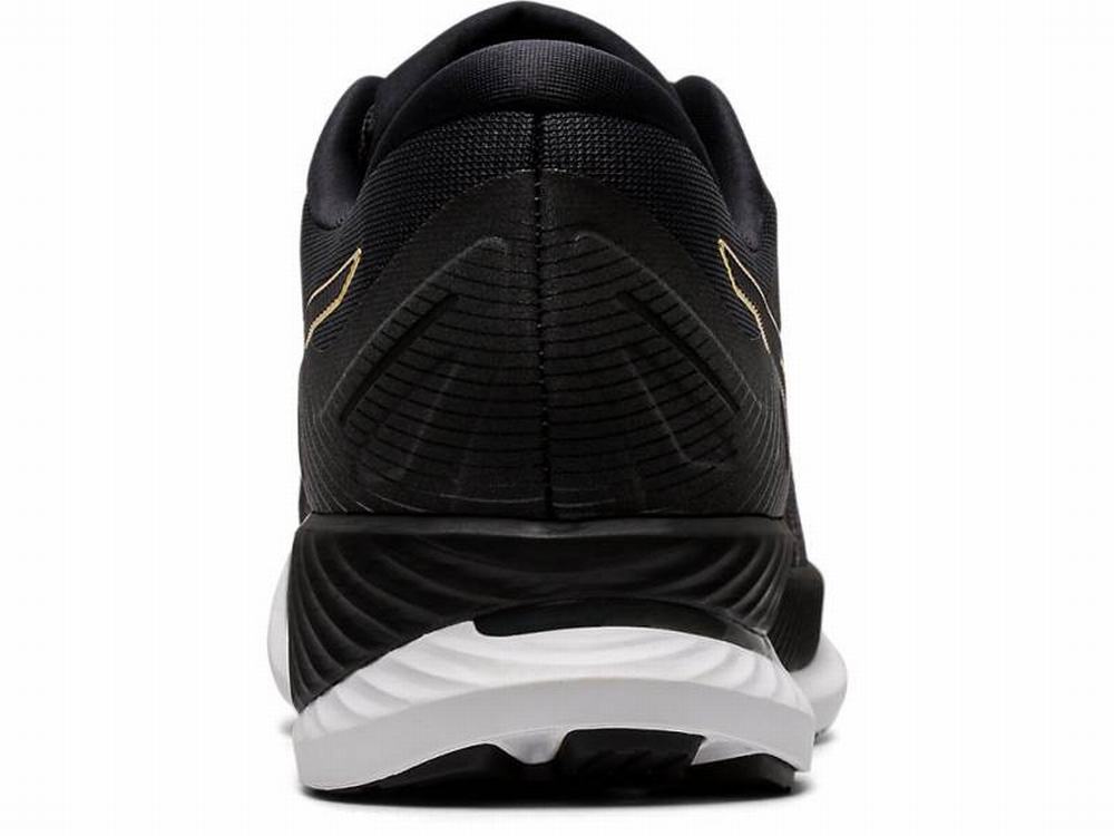 Asics GLIDERIDE Men's Running Shoes Black / Gold | FLC428367