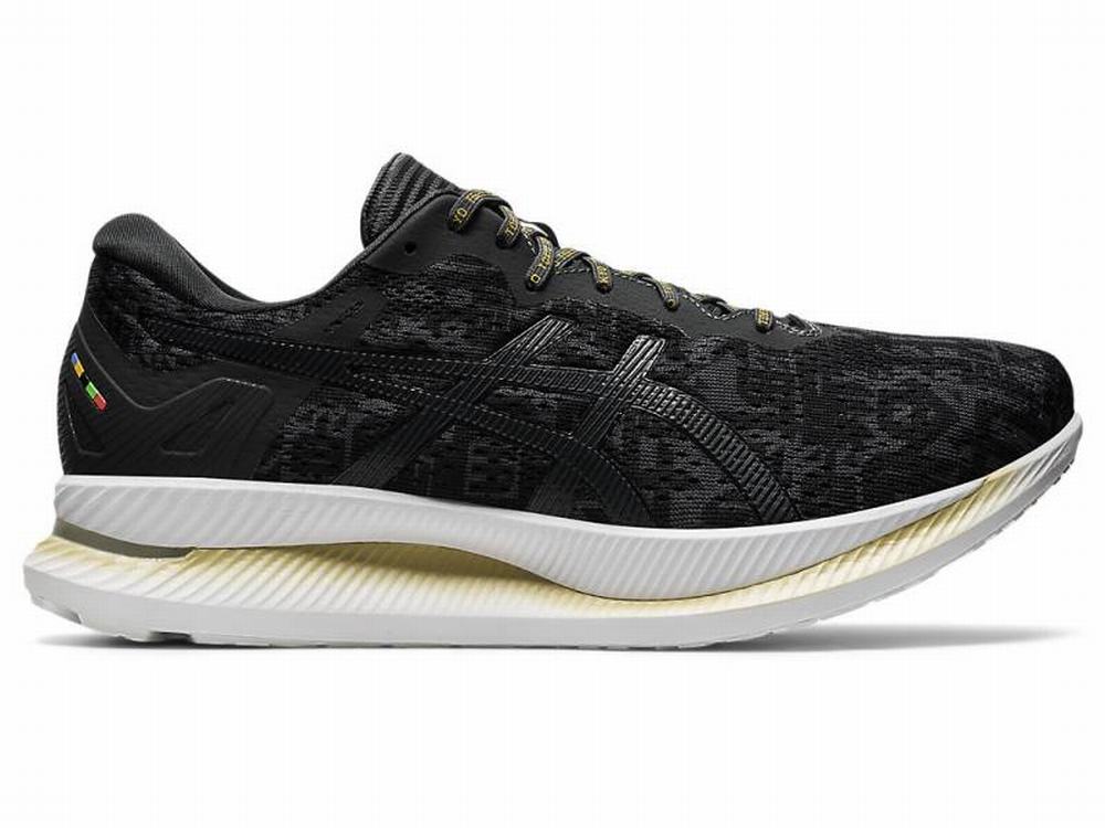 Asics GLIDERIDE Men's Running Shoes Black / Grey | UJG596283