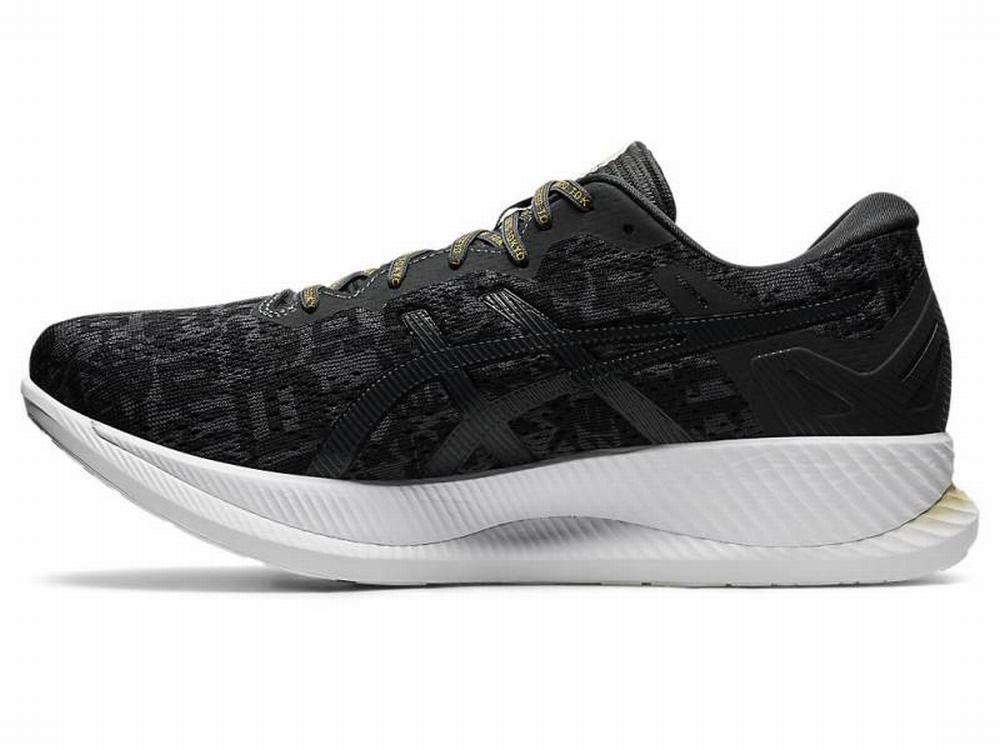 Asics GLIDERIDE Men's Running Shoes Black / Grey | UJG596283