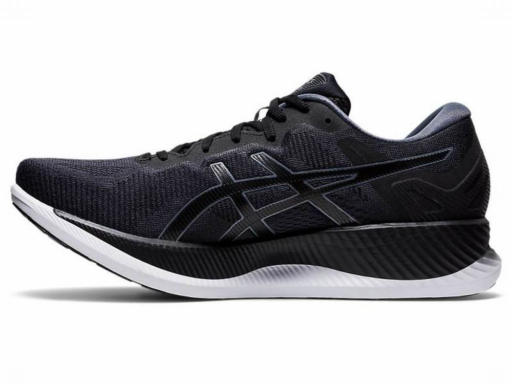 Asics GLIDERIDE Men's Running Shoes Deep Grey / Black | OXP780295