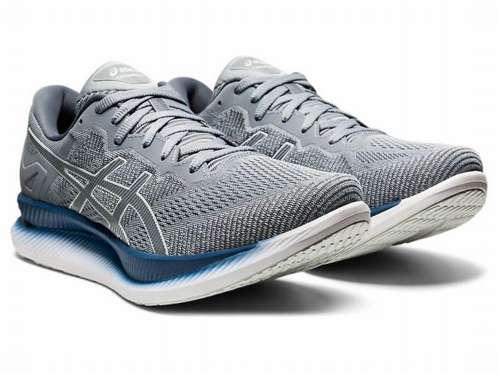 Asics GLIDERIDE Men's Running Shoes Grey | TZN063415