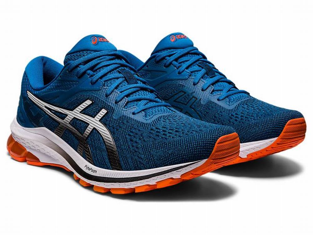 Asics GT-1000 10 (4E) Men's Running Shoes Black / Blue | JKA801652