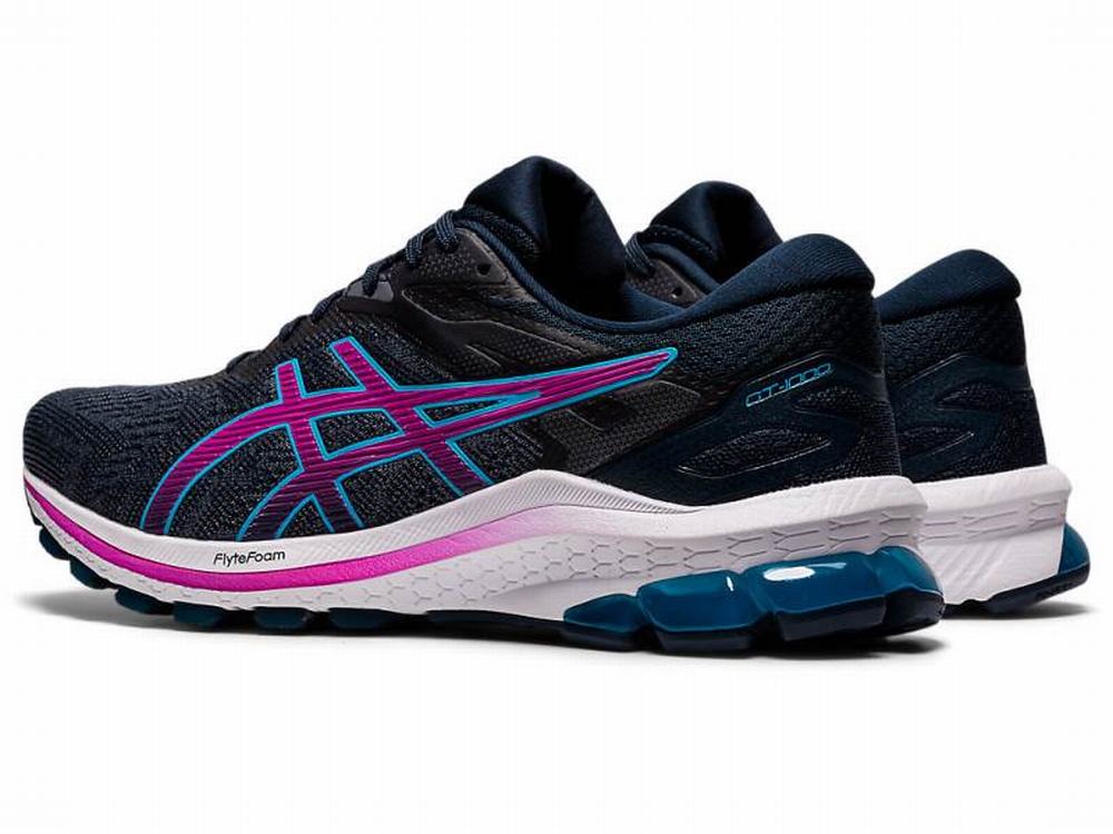 Asics GT-1000 10 (D) Women's Running Shoes Blue / Purple | SBH159746