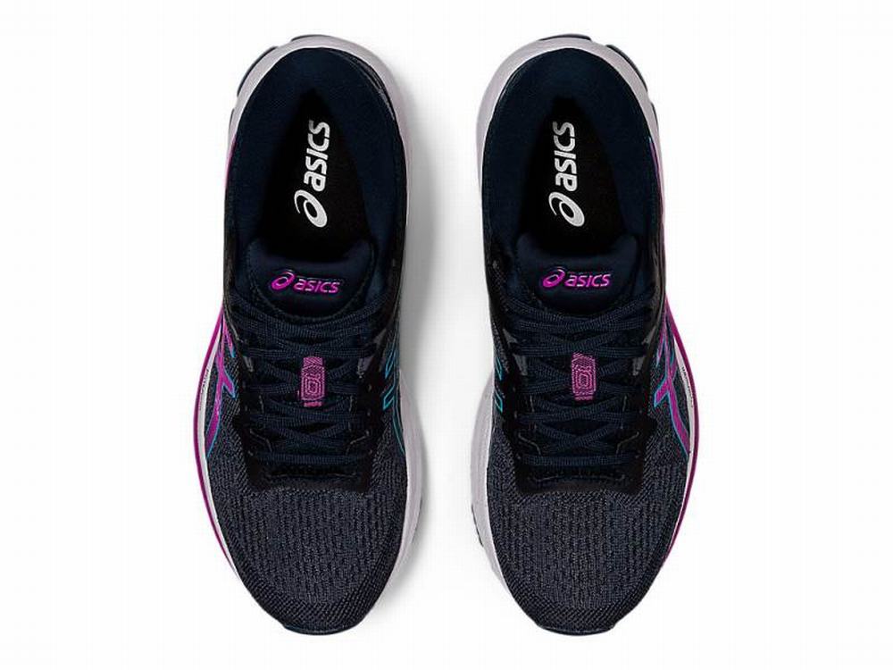 Asics GT-1000 10 (D) Women's Running Shoes Blue / Purple | SBH159746