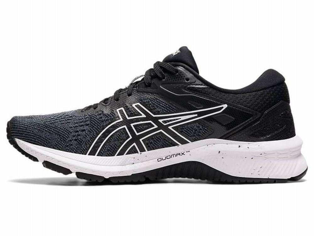 Asics GT-1000 10 (D) Women's Running Shoes Black / White | WYK563072