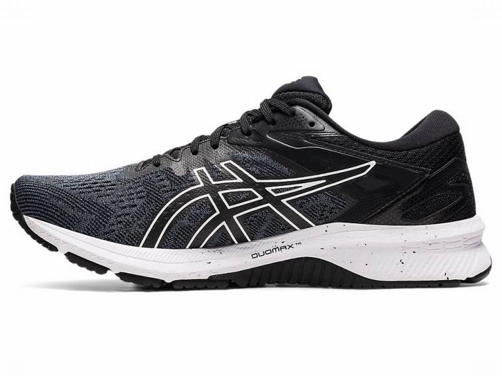 Asics GT-1000 10 Men's Running Shoes Black / White | QHI160475