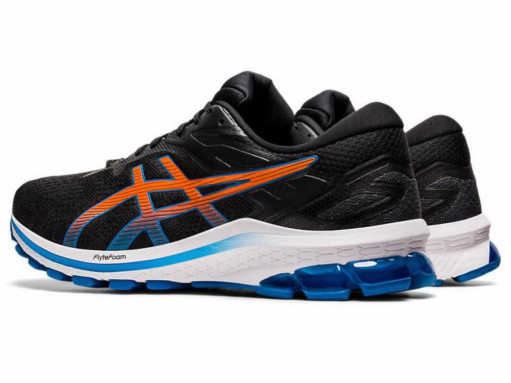 Asics GT-1000 10 Men's Running Shoes Black / Blue | XMV058731