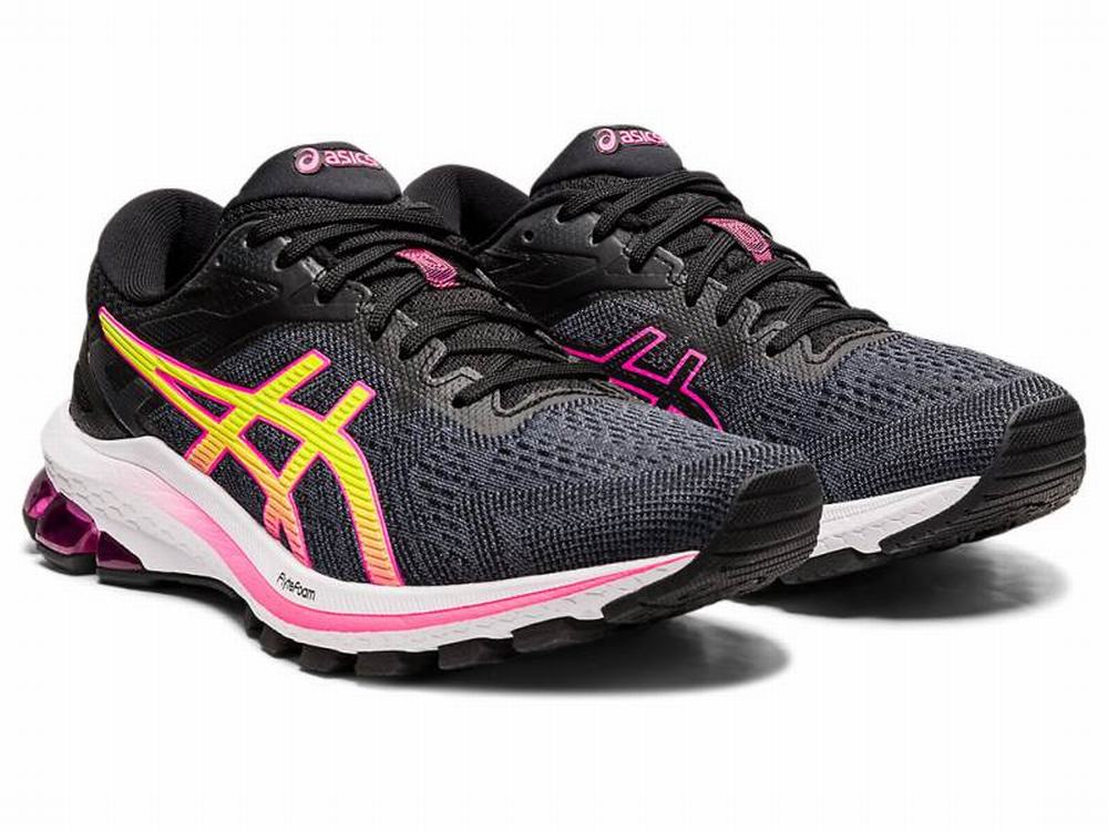 Asics GT-1000 10 Women's Running Shoes Black / Pink | HWP534710