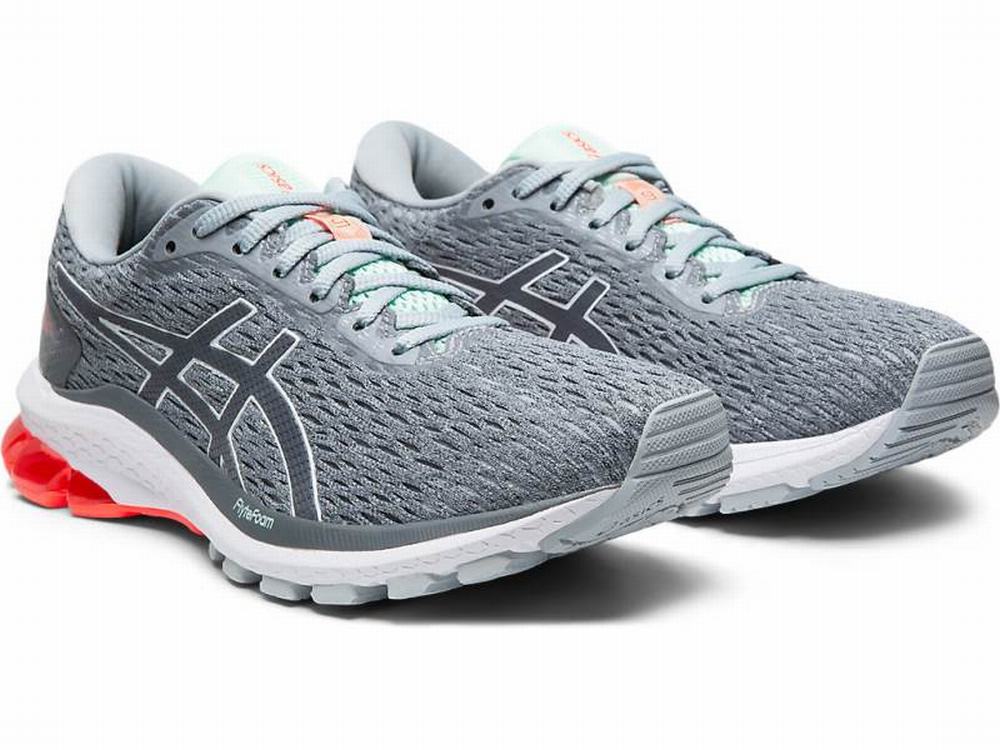 Asics GT-1000 9 Women's Running Shoes Grey | POD592047