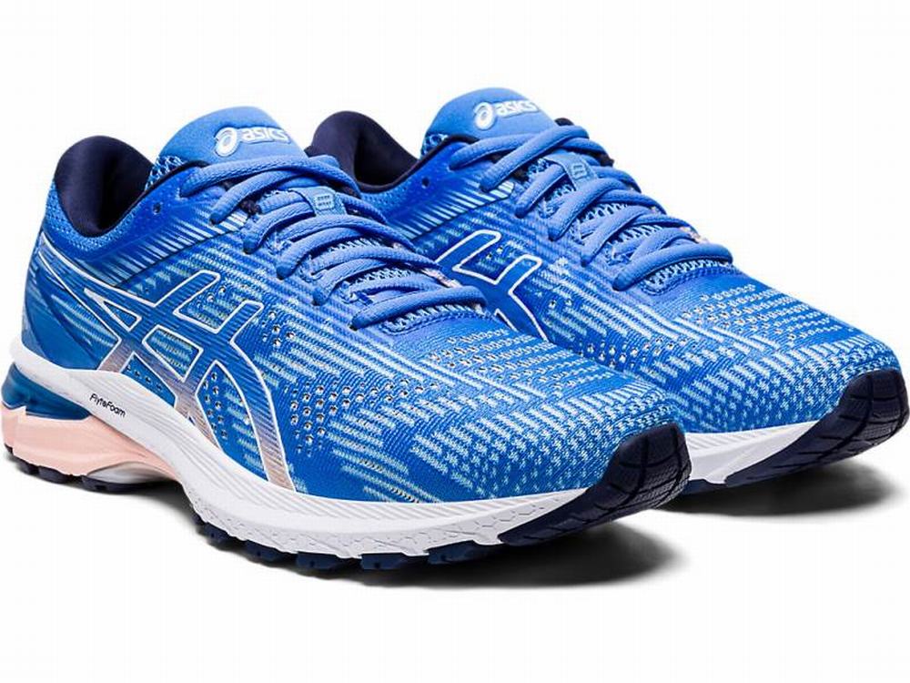 Asics GT-2000 8 Women's Running Shoes Blue / White | IHW590812