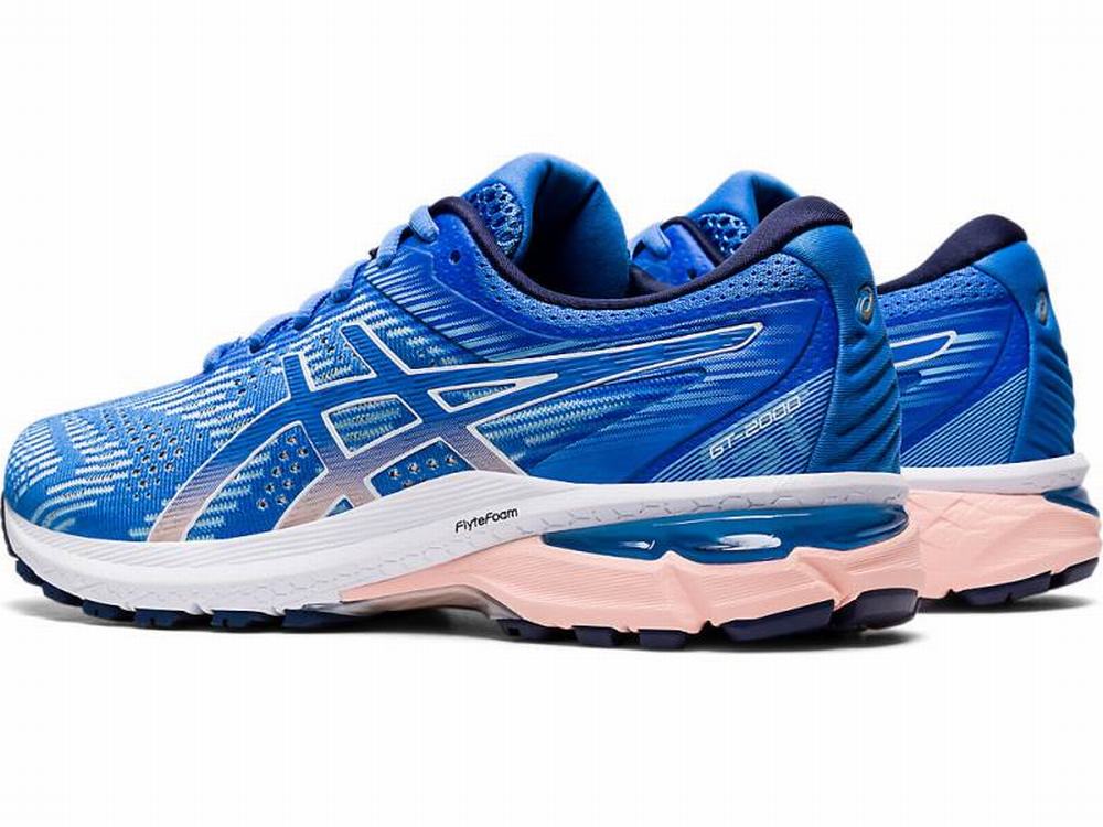 Asics GT-2000 8 Women's Running Shoes Blue / White | IHW590812