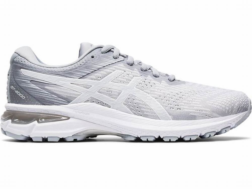 Asics GT-2000 8 Women's Running Shoes White / Grey | JGD085692