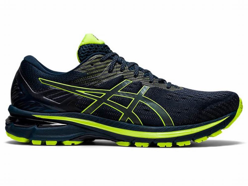 Asics GT-2000 9 LITE-SHOW Men\'s Running Shoes Blue | JCA492385