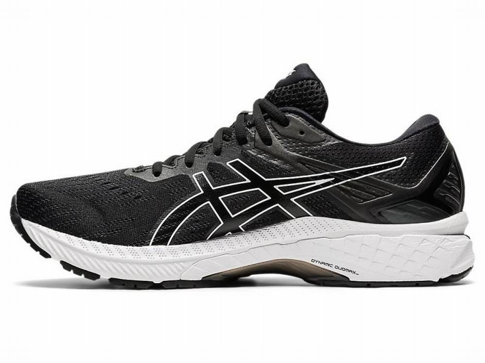 Asics GT-2000 9 Men's Running Shoes Black / White | LCP784153