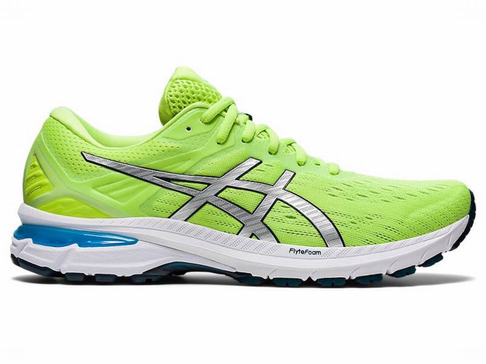 Asics GT-2000 9 Men's Running Shoes Green / Silver | TSH274580