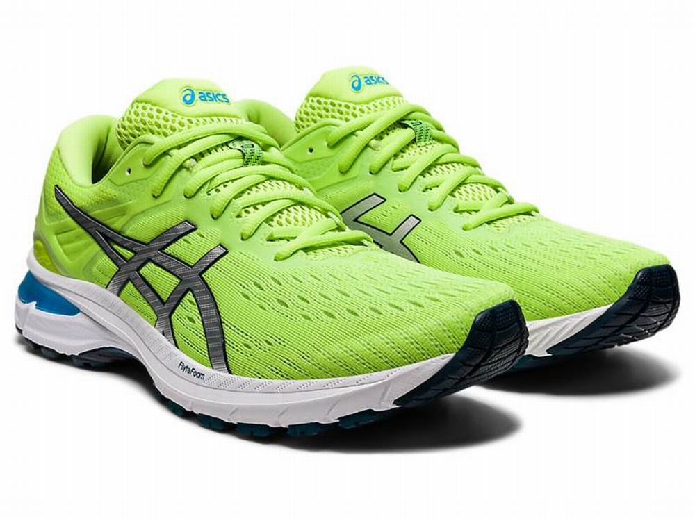 Asics GT-2000 9 Men's Running Shoes Green / Silver | TSH274580