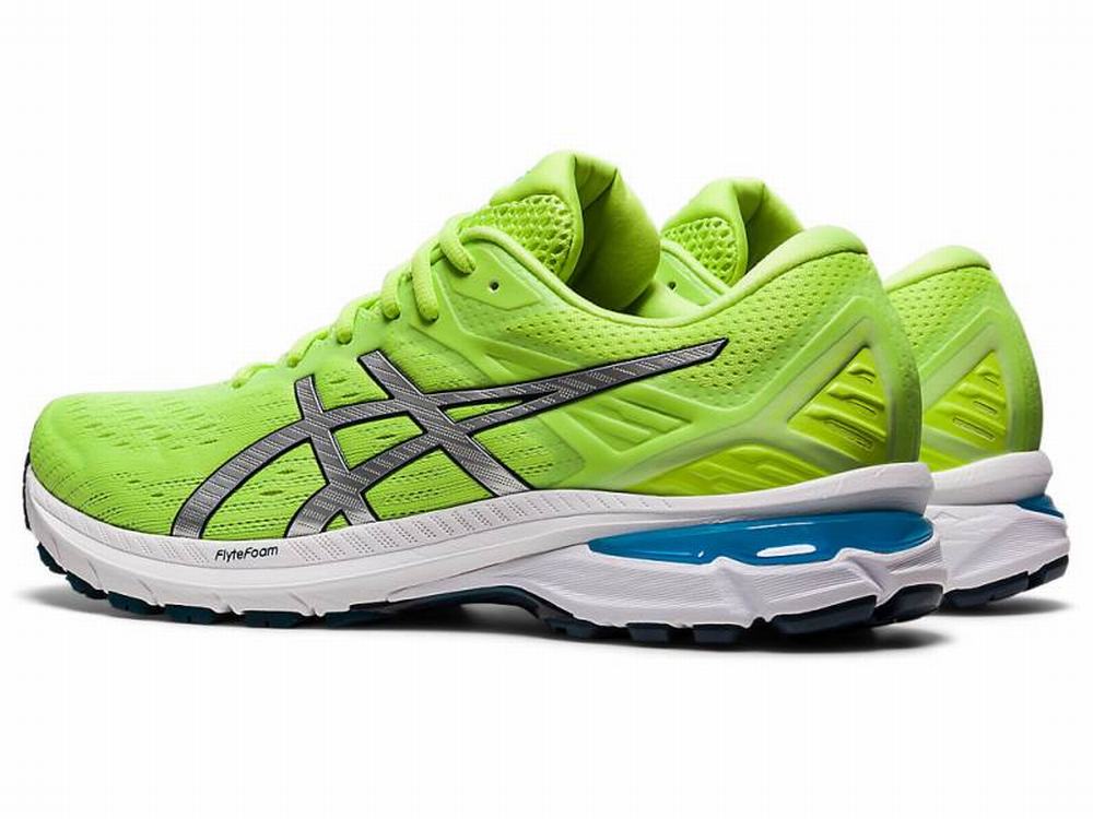 Asics GT-2000 9 Men's Running Shoes Green / Silver | TSH274580