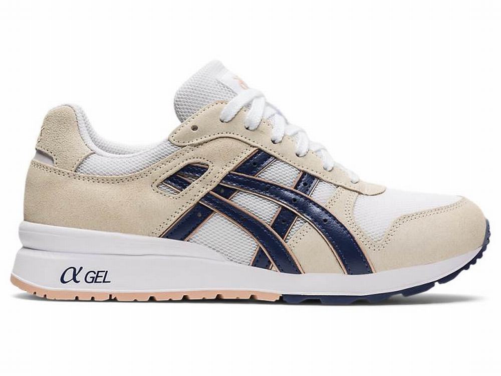 Asics GT-II Women's Sneakers Cream / Blue | AED403829