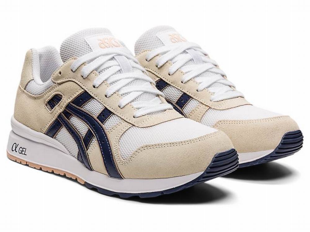 Asics GT-II Women's Sneakers Cream / Blue | AED403829