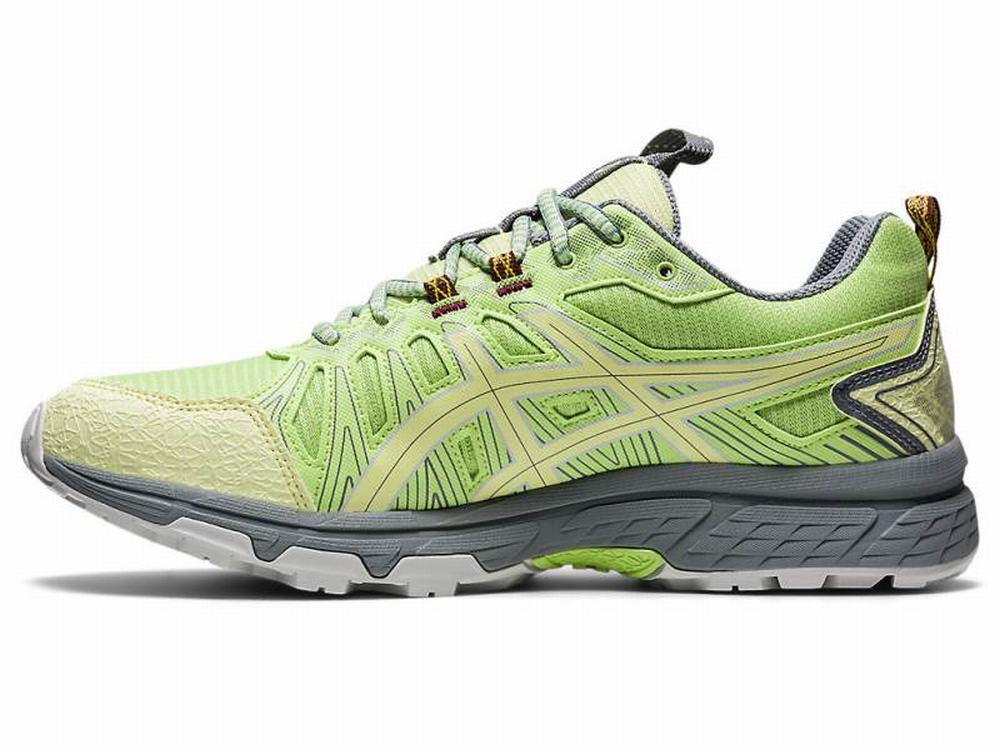 Asics HN1-S GEL-VENTURE Men's Sneakers Green / Yellow | YOG875164