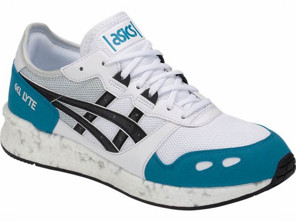 Asics HYPER GEL-LYTE Men's Sneakers White / Black / Blue | FNK935641