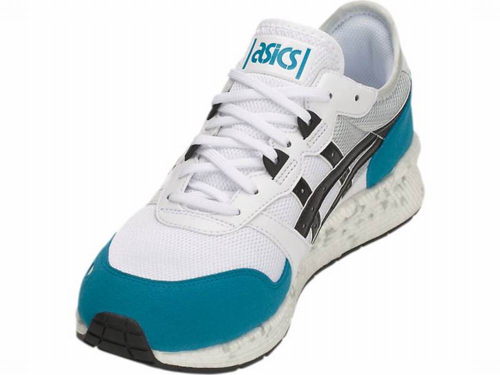 Asics HYPER GEL-LYTE Men's Sneakers White / Black / Blue | FNK935641