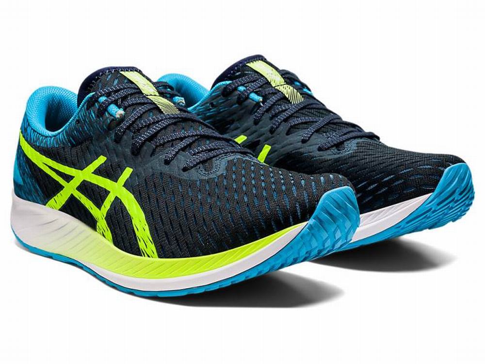 Asics HYPER SPEED Men's Running Shoes Blue / Green | RQX375216