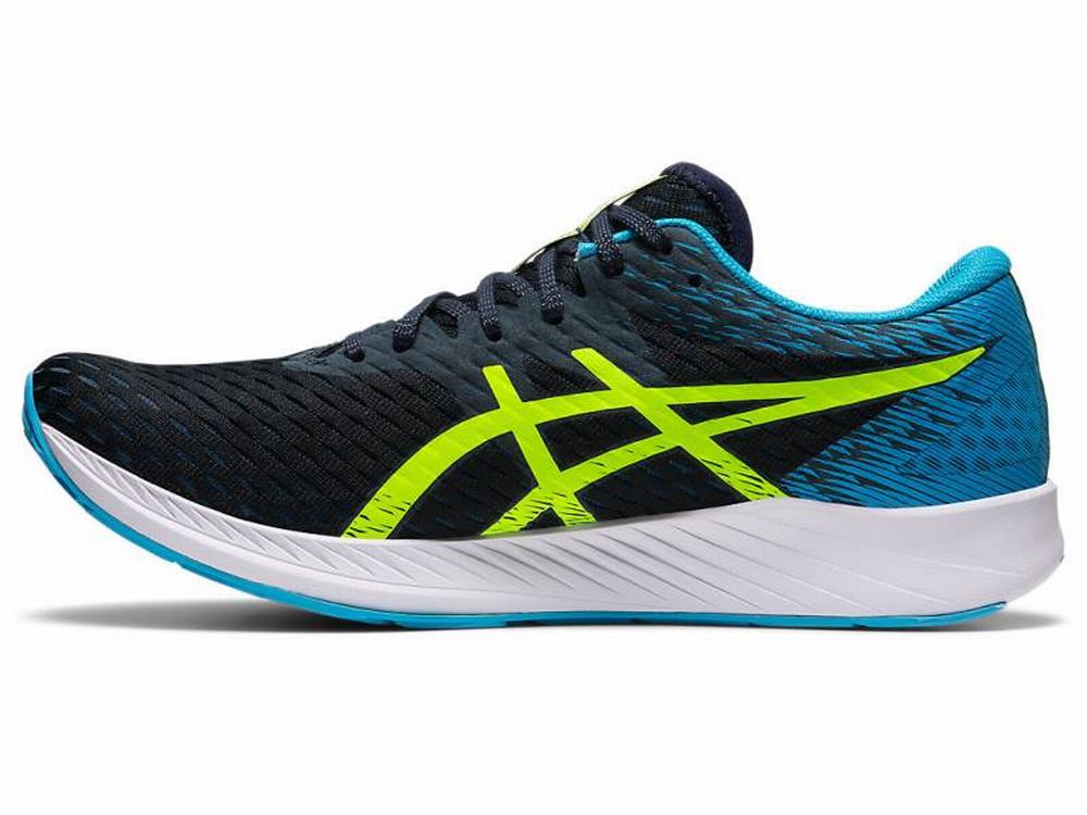 Asics HYPER SPEED Men's Running Shoes Blue / Green | RQX375216